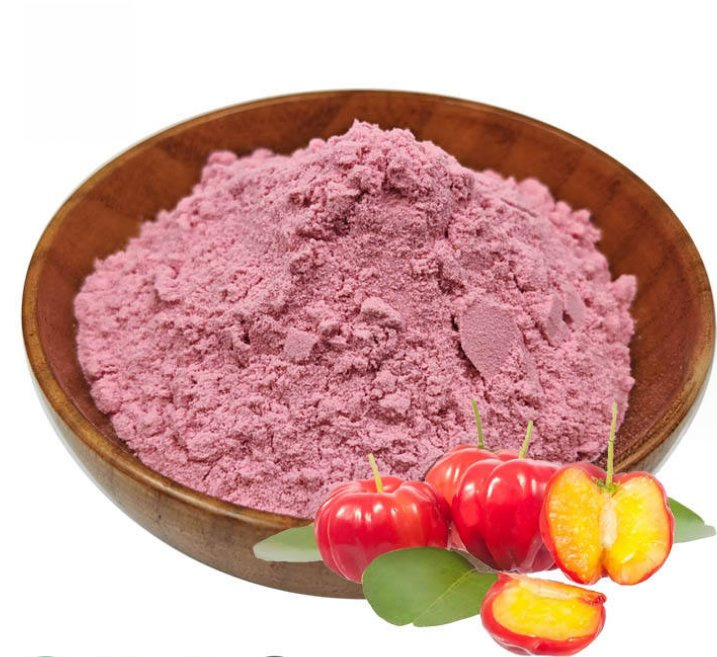 Extrato em Pó de Cereja Acerola Grau Alimentício 17% 25% Vitamina C