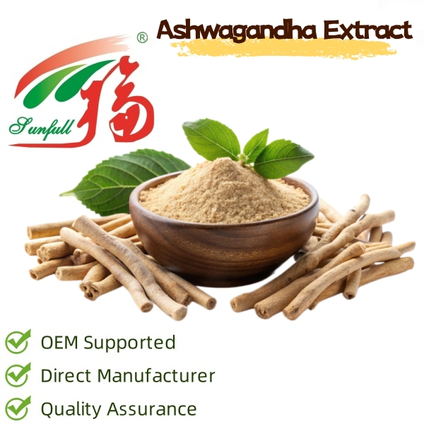 Extrato de Ashwagandha - Alívio Natural do Estresse e Extrato de Planta Adaptogênica para Suplementos, Alimentos Funcionais e Cosméticos