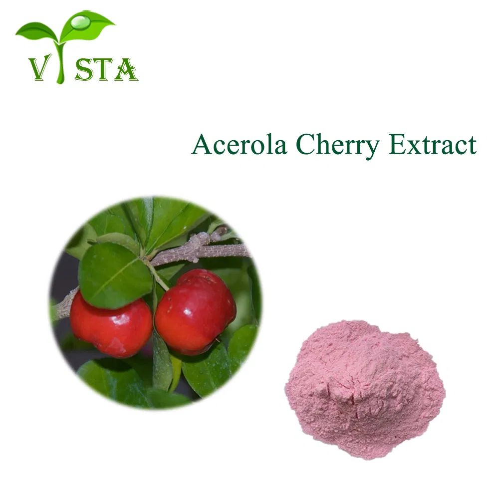 Extrato de Fruta Certificado Kosher Puro Natural Vitamina C 17%, 25% Extrato de Cereja Acerola