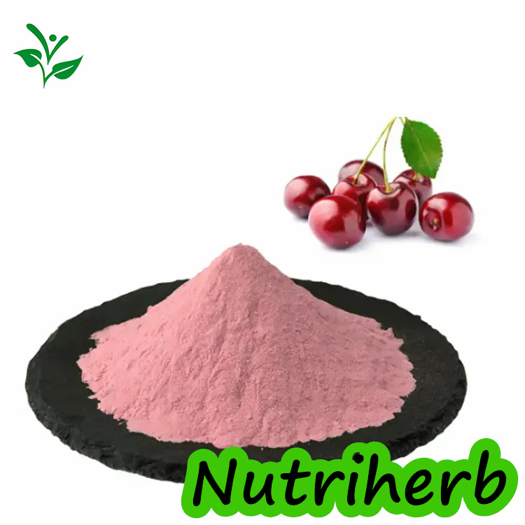 Extrato de Planta Pó de Fruta de Cereja 17% 30% Vitamina C Extrato de Cereja Acerola