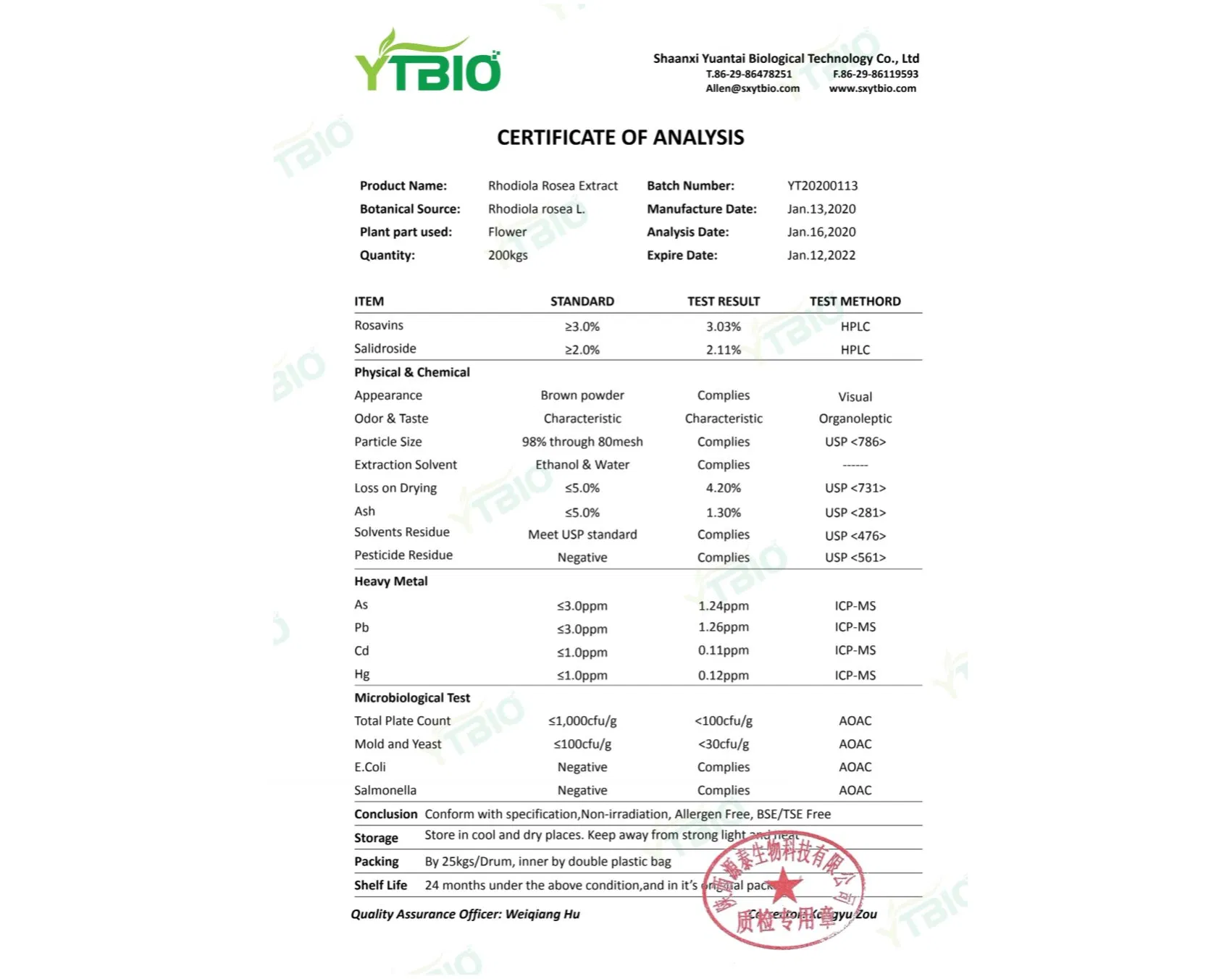 Extrato de Rhodiola Rosea Salidrosídeo 3% 5% Fonte Fornecimento Extrato de Rhodiola Rosavina Rosavina