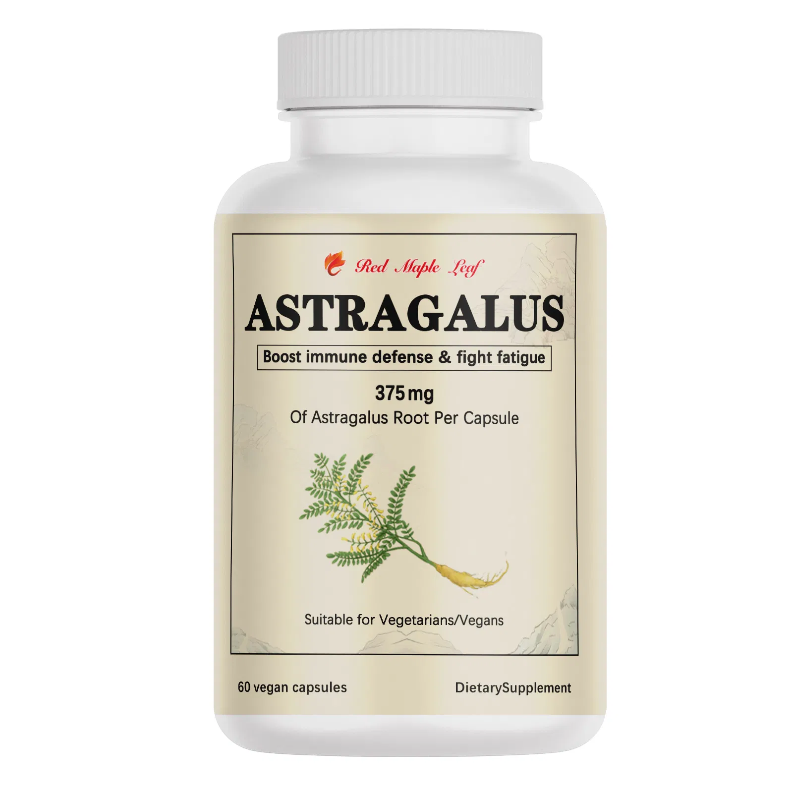 Cápsulas de Extrato de Astrágalo Premium para Aumentar a Imunidade e Vitalidade
