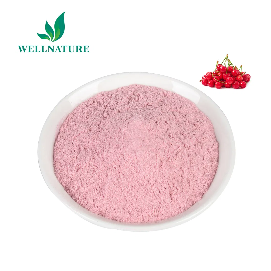 Cor Vermelha Natural Vibrante e Reforço Nutricional para Alimentos, Bebidas e Cosméticos Premium Extrato de Cereja Acerola