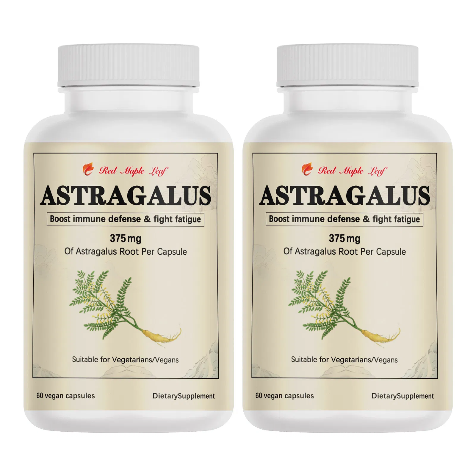Cápsulas de Extrato de Astrágalo Premium para Aumentar a Imunidade e Vitalidade