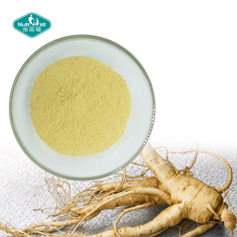 Pó de Peptídeo de Grau Alimentício Nutrifirst Extrato de Raiz de Ginseng Solúvel em Água Molécula Pequena