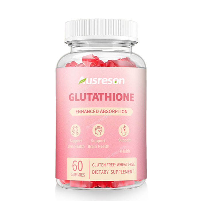 Produto de Beleza de Colágeno com Vitamina C da Ausreson, Gomas de Glutationa para Clareamento da Pele