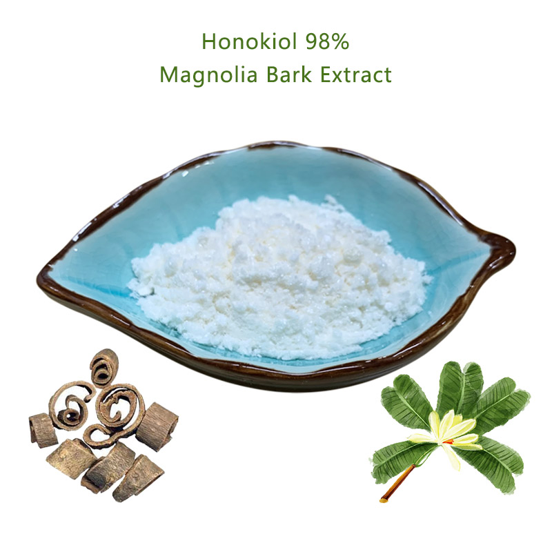 Extrato de Planta Antioxidante Sem Resíduo de Solvente 98% Honokiol Magnolol com Alta Pureza