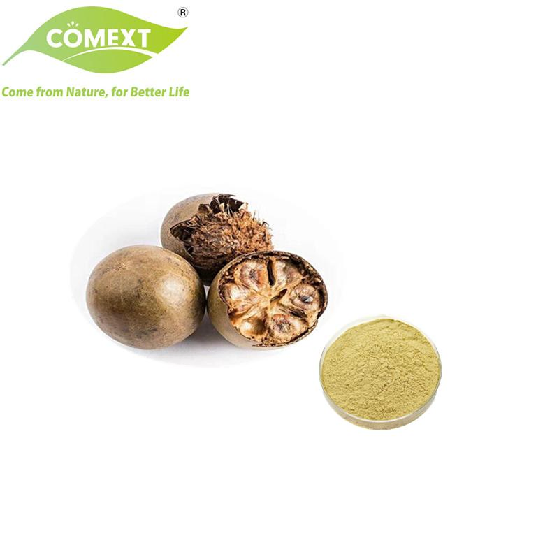 Fornecimento de Fábrica Comext 100%Natural Extrato de Planta Antioxidante Extrato de Momordica Grosvenori Extrato de Fruta Monge 5: 1 3: 1 2: 1
