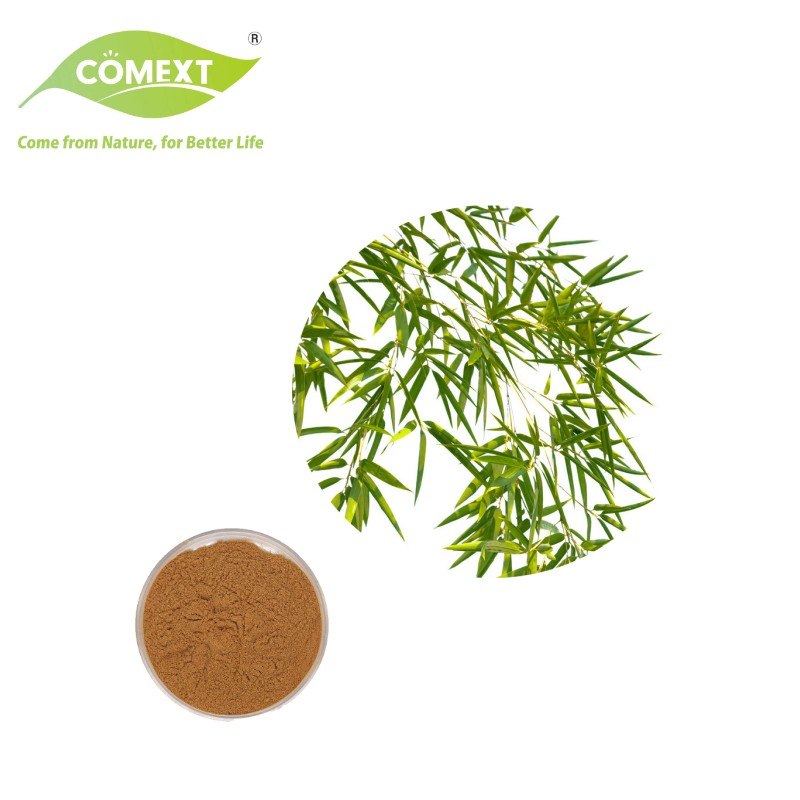 Extrato Natural de Folha de Bambu Comext 100% Pó Puro de Folha de Bambu