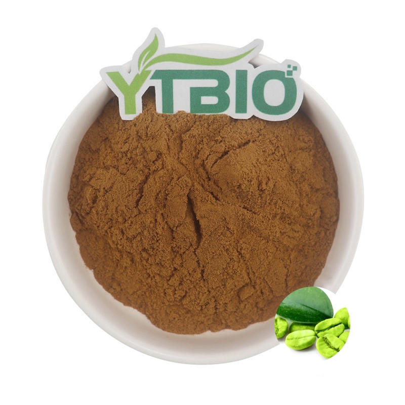 Suplementos Nutricionais de Alta Qualidade Extrato de Grão de Café Verde 50% Ácido Clorogênico