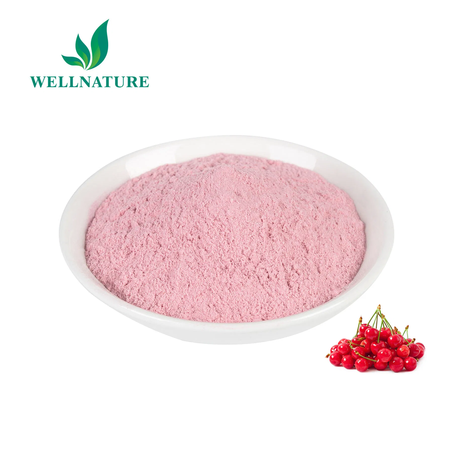 Cor Vermelha Natural Vibrante e Reforço Nutricional para Alimentos, Bebidas e Cosméticos Premium Extrato de Cereja Acerola