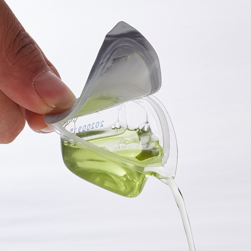 Enxaguante bucal de ervas de menta portátil mini para hálito fresco