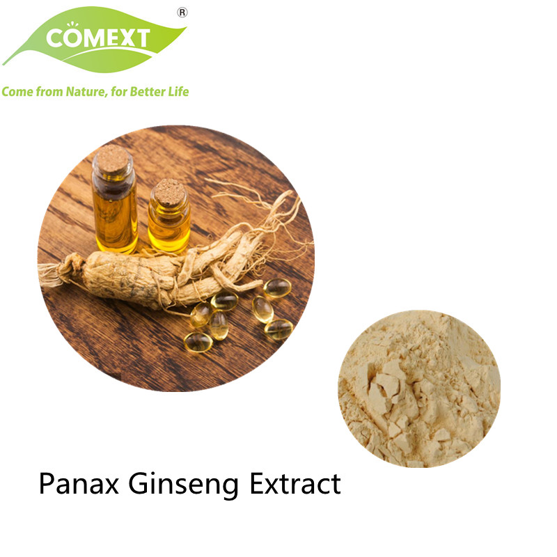 Extrato Natural de Planta com Baixo Resíduo de Pesticidas Comext Extrato de Panax Ginseng de 80% UV com Amostra Grátis Erva Herbal para Ginsenosídeo
