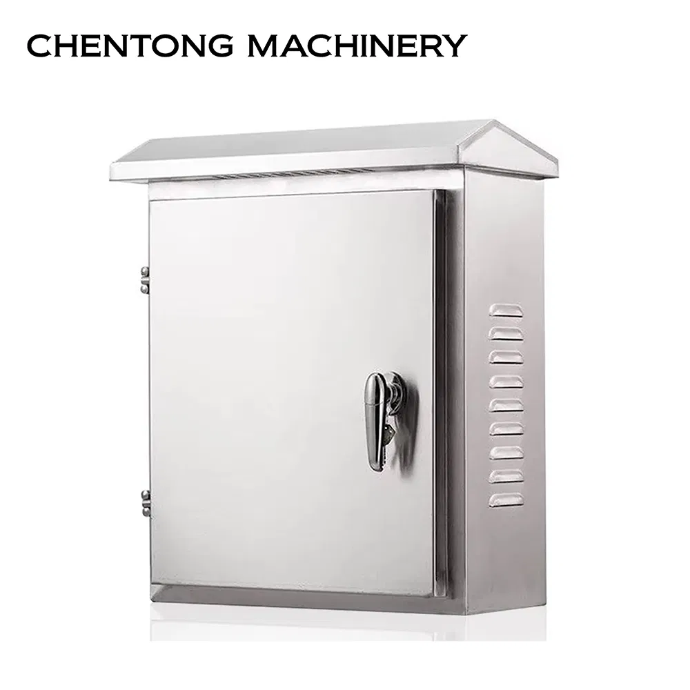 Custom Stainless Control Panel Electrical Stainless Steel Metal Enclosure Smart Electric Cabinet Power Distribution Box