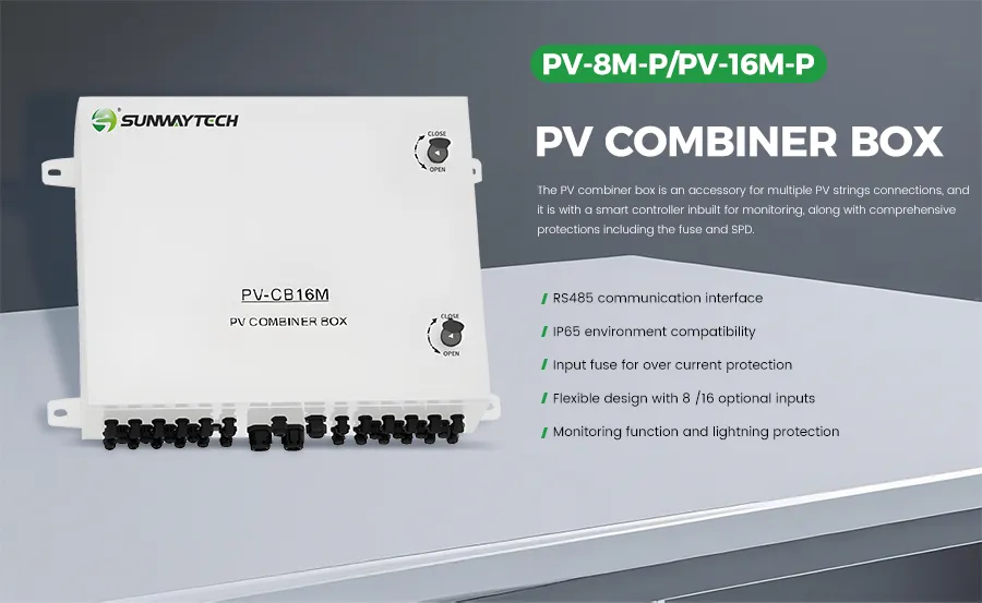 PV Combiner Box Photovoltaic Power Distribution Box