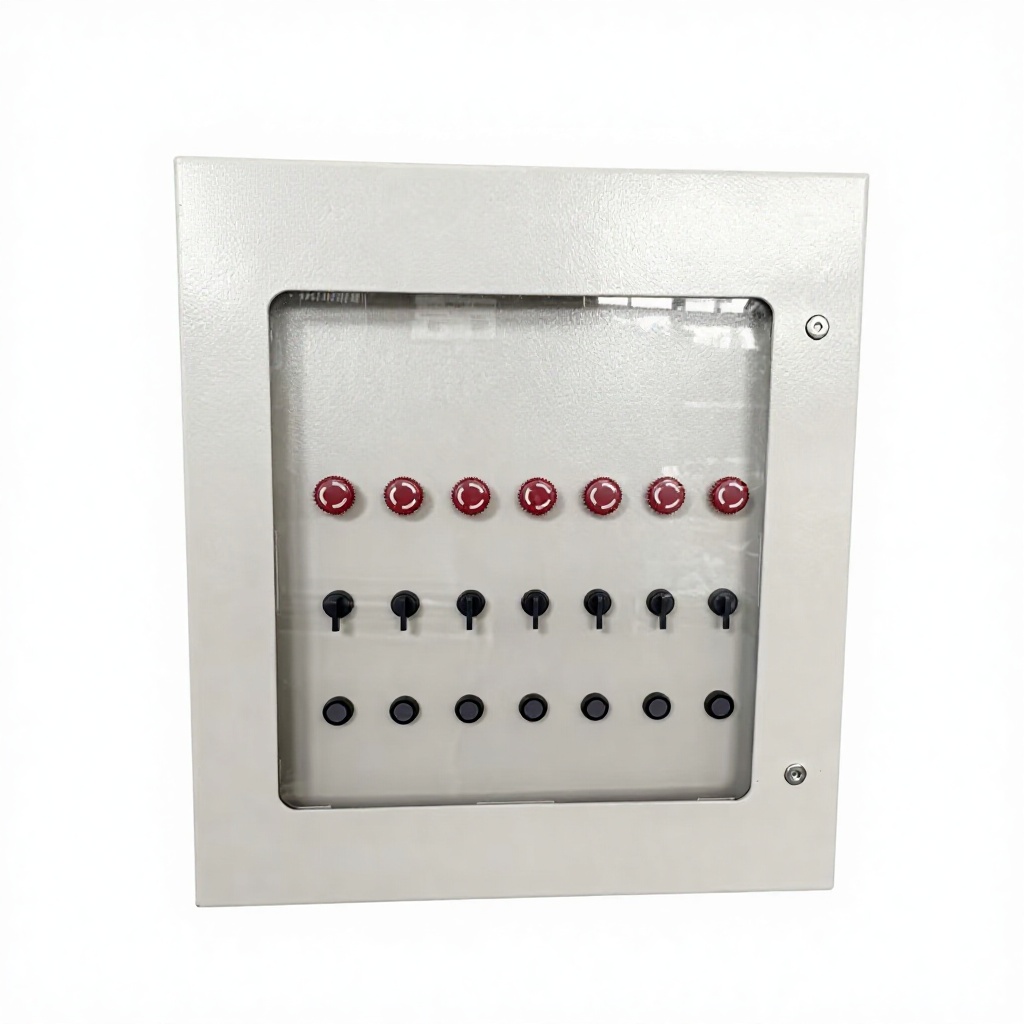 Floor Standing Power Distribution Cabinet Free Standing Large Capacity Heavy Duty Steel Electrical Enclosure
