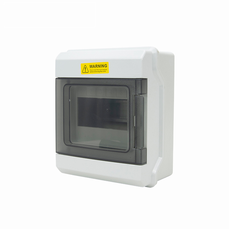 MZBOX HPC-54 Light Gray Outdoor Distribution Box IP65 Waterproof/Dustproof/Sunscreen PC+ABS Enclosure for Power Plants