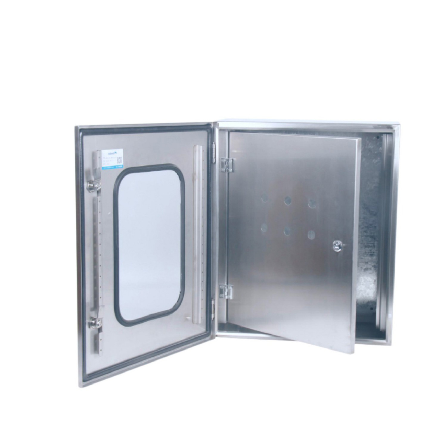 Timelec TMPB Wall-Mounted Electrical Distribution Box IP65 63A Outdoor Tamper-Resistant Certified Lock 2 Sockets
