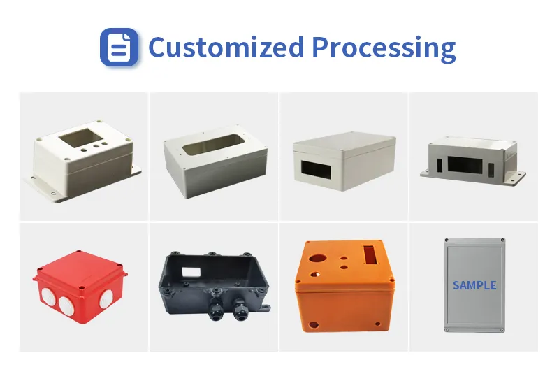 Portable Distribution Box Electrical Modular Panel Waterproof Socket Box