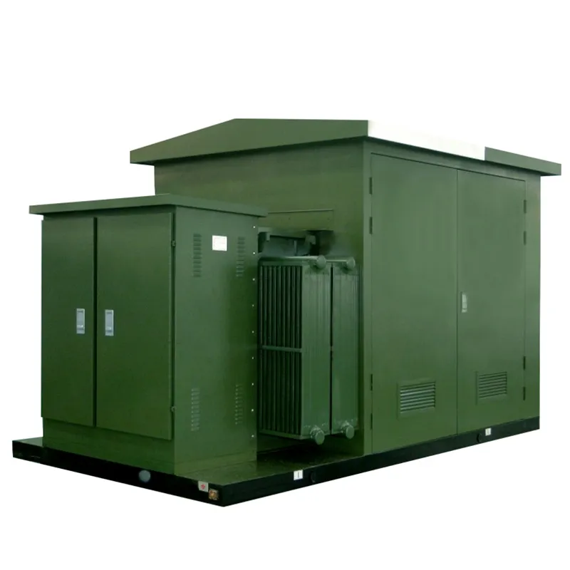 Transformer Substation Front View