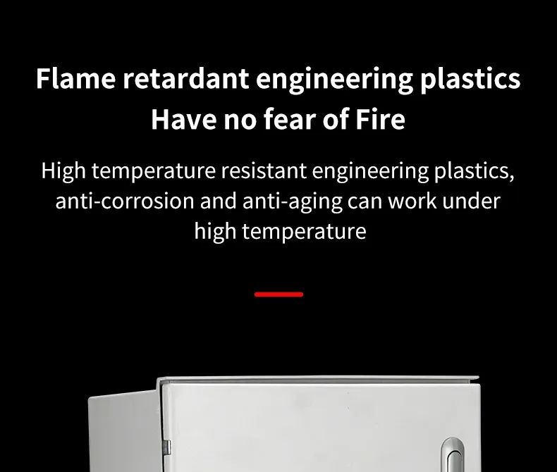 Fiberglass Power Distribution Cabinet Box Detail