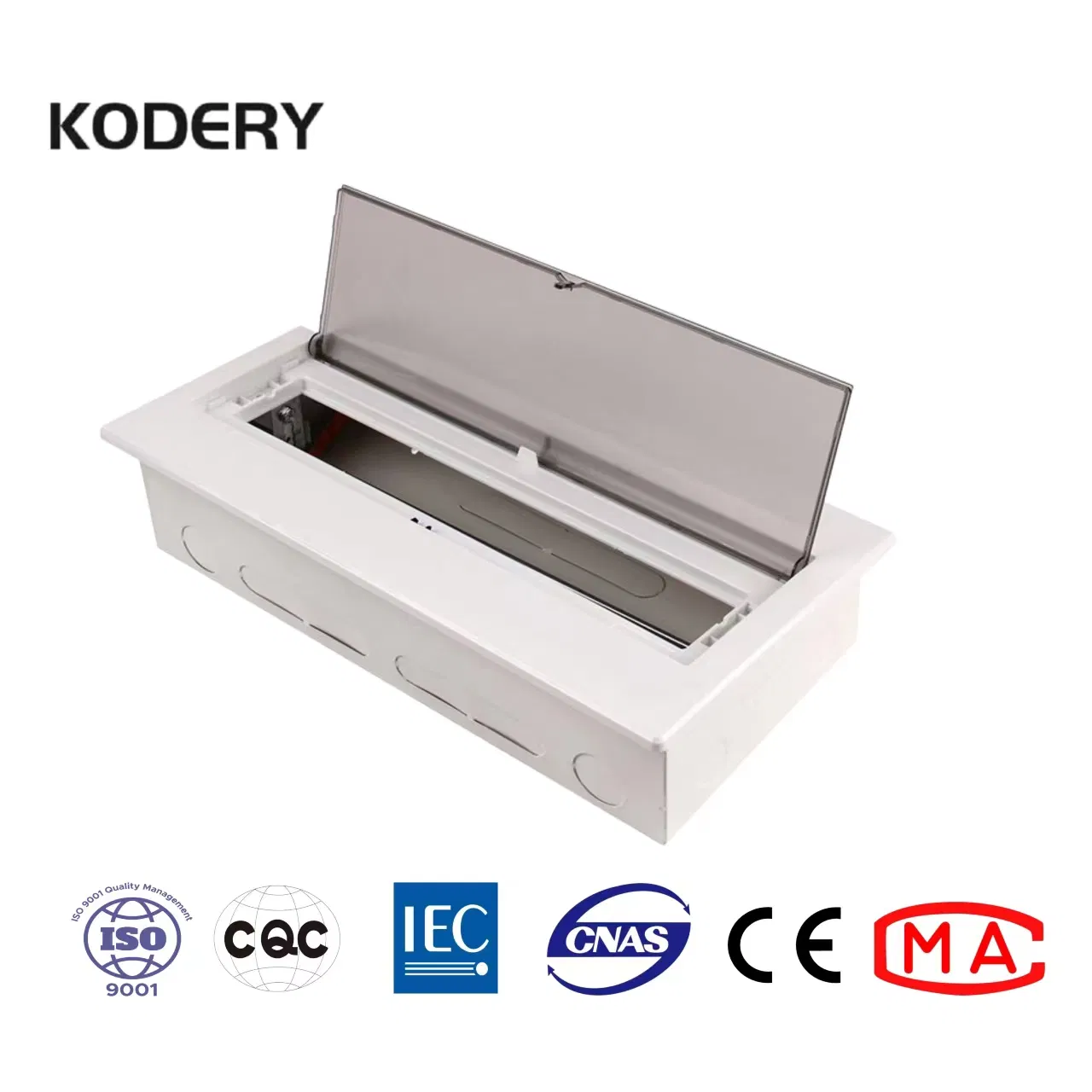Kodery OEM ISO9001: 2000 Approved Distribution Metering Electric Meter Box Cover Plastic Electrical Quick Delivery PV Combiner Box Distribution Junction Box