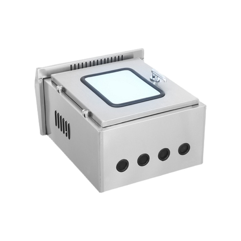 Custom Size Wall-mounted Rainproof Multifunction Stainless Steel Junction Box Enclosure IP66 Rating 8 Distribution Equipment