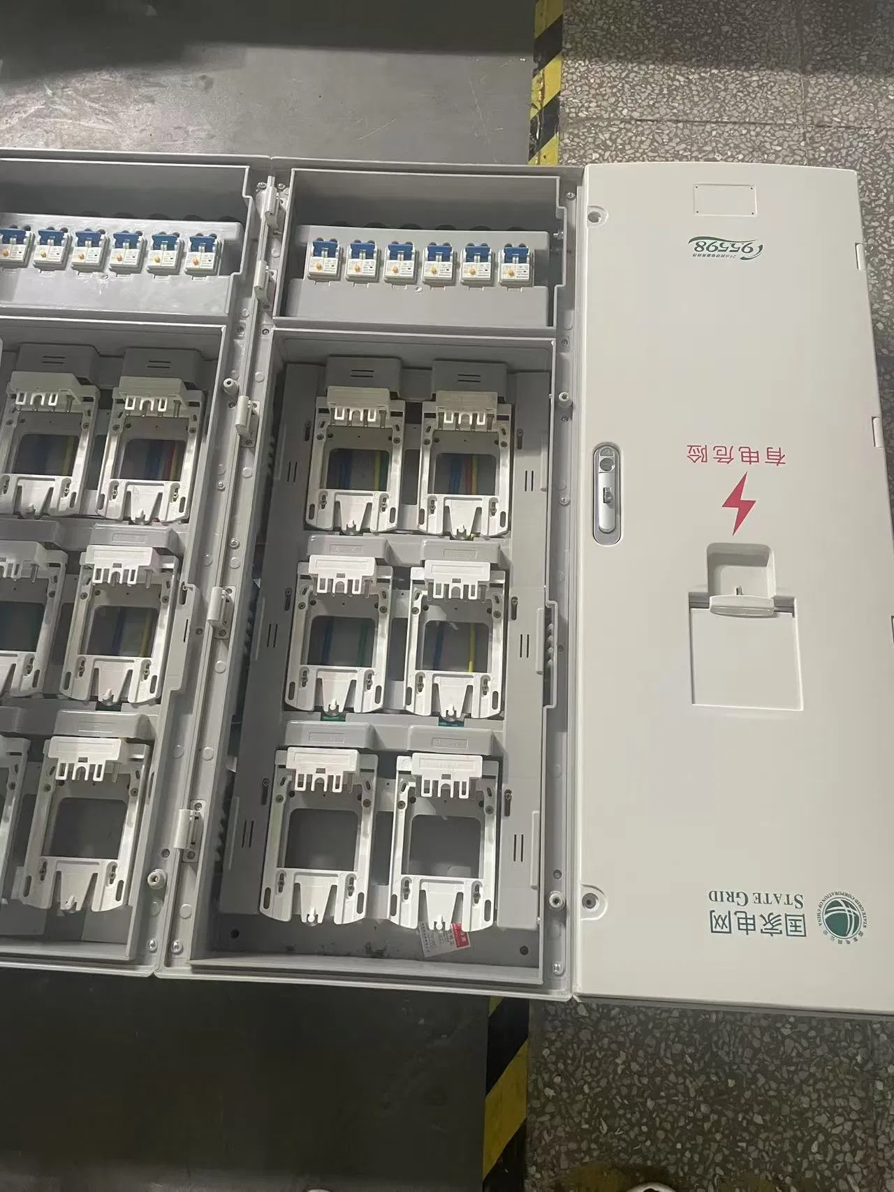 Premium Indoor Metal Electrical Distribution Panel with Meter Box