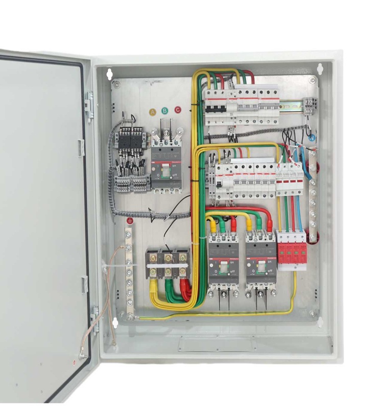 30kW Outdoor Rainproof Distribution Box Stainless Steel Distribution Box Construction Site Temporary Distribution Box