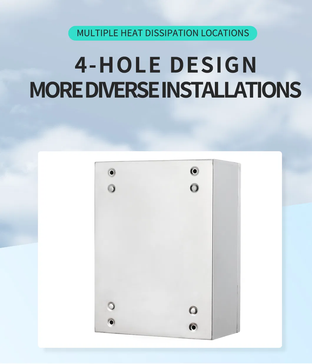 Stainless Steel Indoor Distribution Box Foundation Box