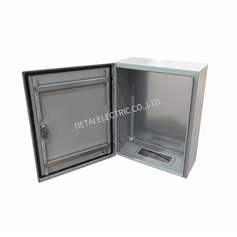 Customized IP66 Waterproof Dustproof Wall Mount Stainless Steel Metal Electrical Power Distribution Switch Project Junction Box for Outdoor Application