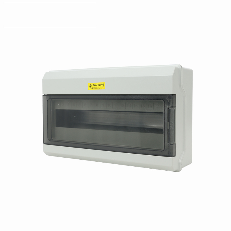 MZBOX HPC-54 Light Gray Outdoor Distribution Box IP65 Waterproof/Dustproof/Sunscreen PC+ABS Enclosure for Power Plants