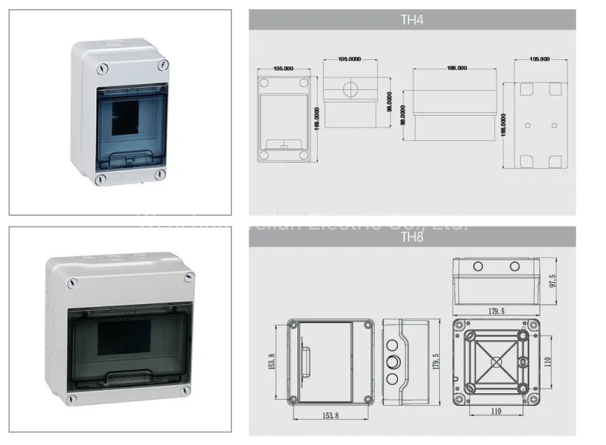 Electric Distribution Box Residential Switchboard Size