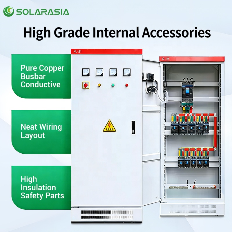 XL-21 Low Voltage Switchgear Distribution Cabinet Metal Enclosed Green Power Industrial Switchgear air Insulated Panel Boxes