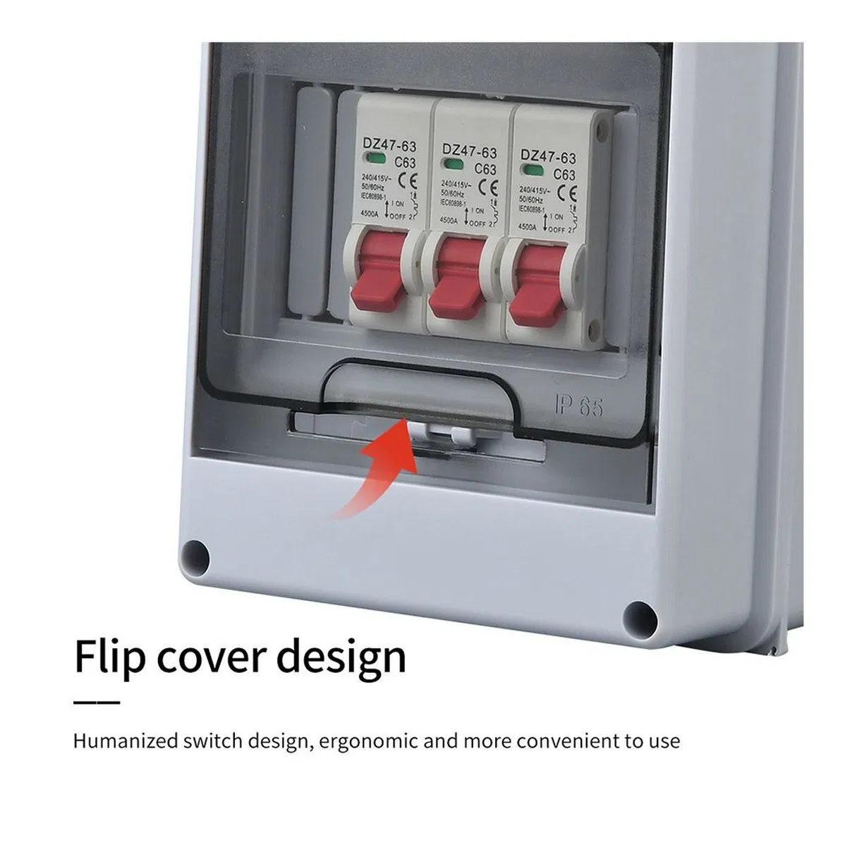 Tulabu Hot Deal Rated 18-Connector Low-Voltage Durable ABS Electrical MCB Power Distribution Box