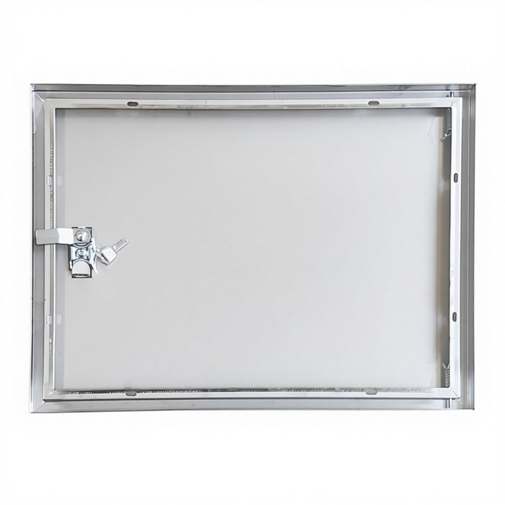 Stainless Steel 1.0mm Thick IP4X Access Cover Plate Interior Embedded Distribution Box Housing