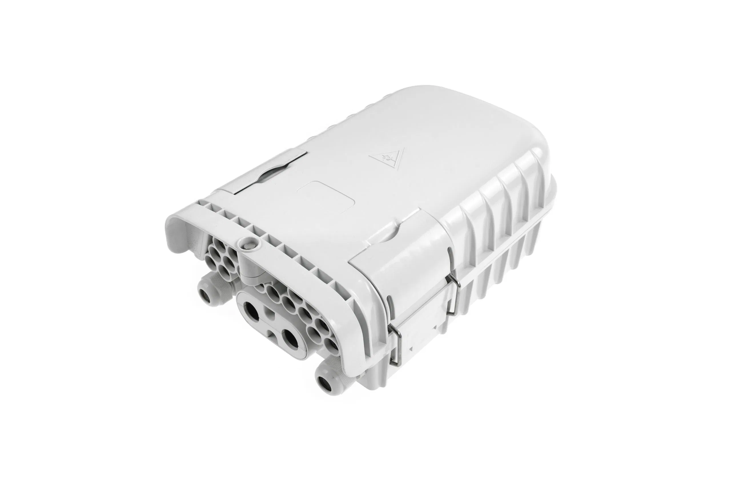 16 Ports Wall Mounted Fiber Optic Distribution Box with Mini or Lgx PLC Splitter