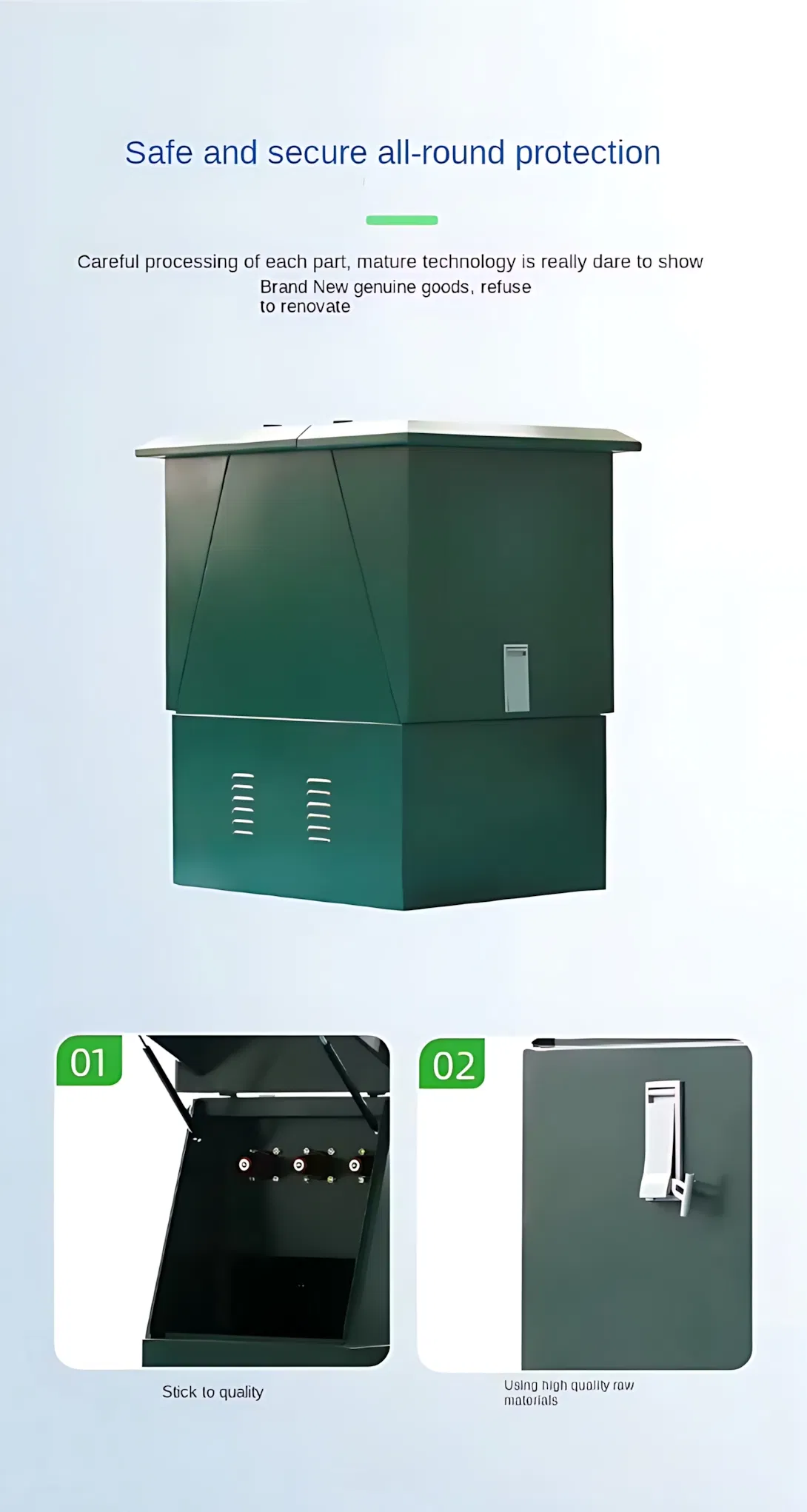 Multi Purpose Cable Branch Box Suitable for Distribution of Power to Factories Residential Buildings and Commercial Centers