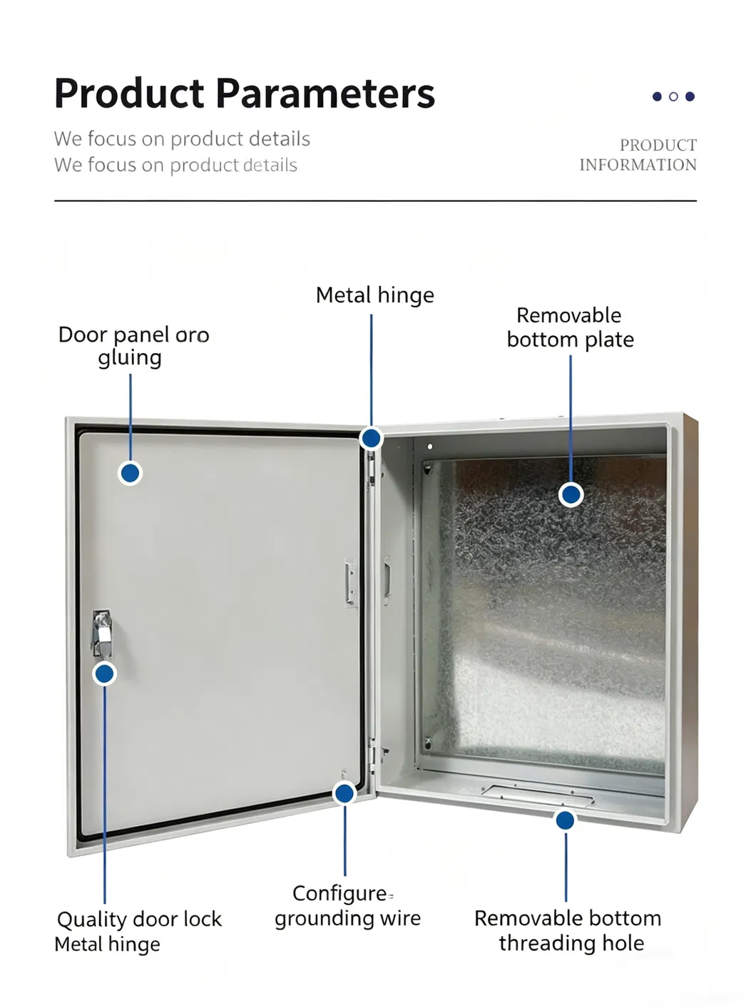 Commercial Residential Power Distribution Cabinet /Electrical Junction Box