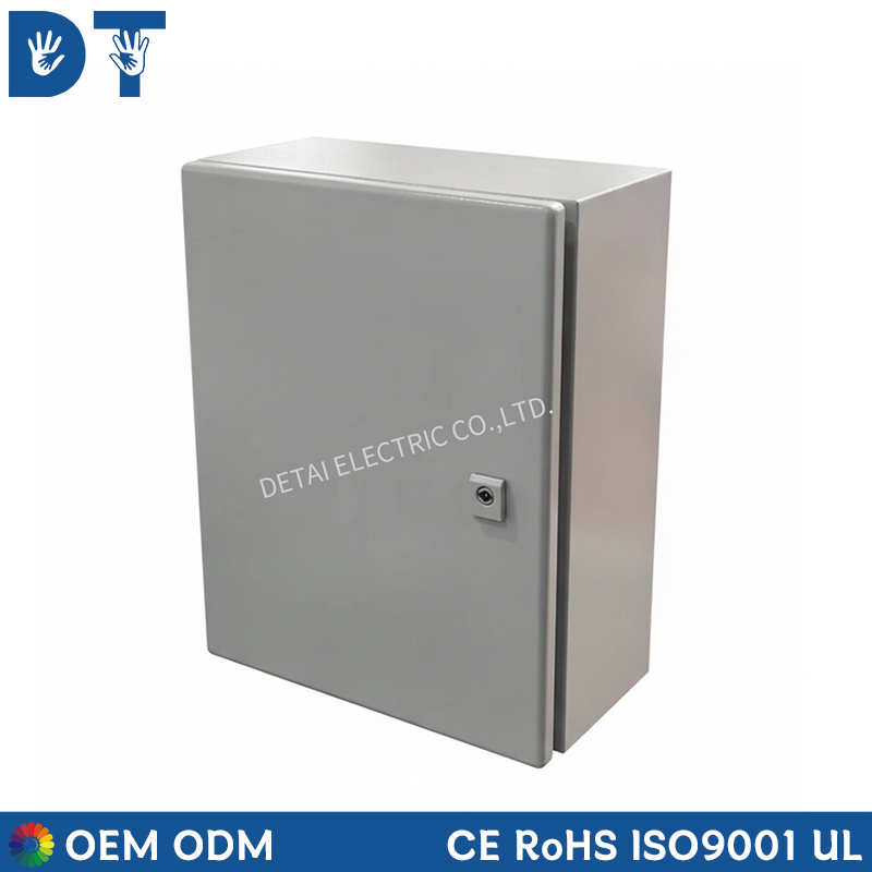 Customized IP66 Waterproof Dustproof Wall Mount Stainless Steel Metal Electrical Power Distribution Switch Project Junction Box for Outdoor Application