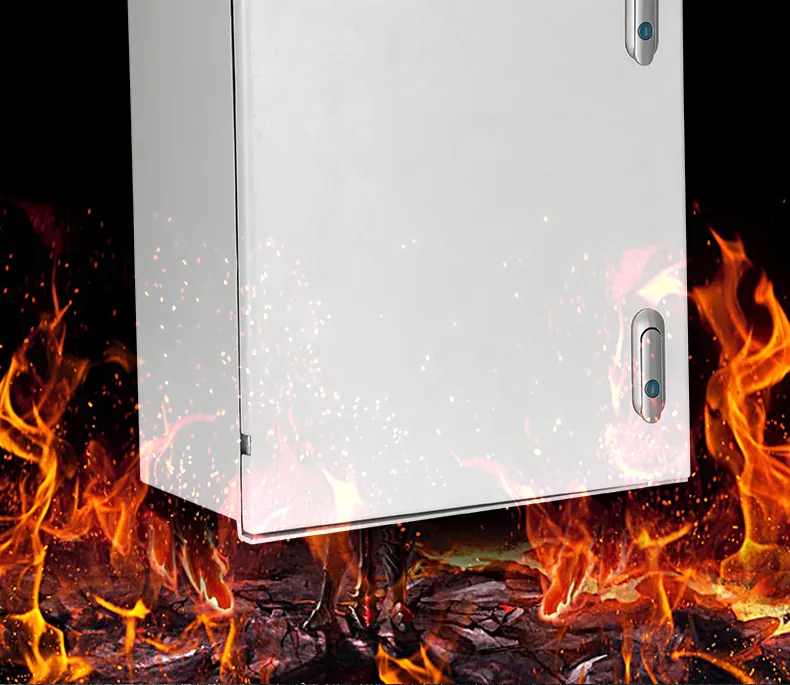 Fiberglass Power Distribution Cabinet Box Back