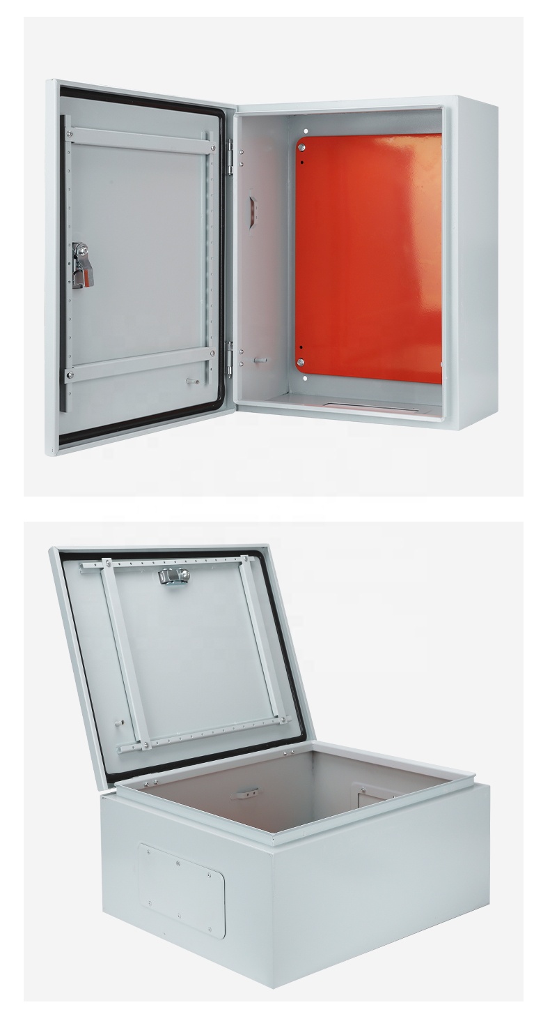 Outdoor Use IP65 CE Certified SPCC Steel Powder Coated IK10 Impact Protection Zinc Alloy Lock Electric Distribution Box