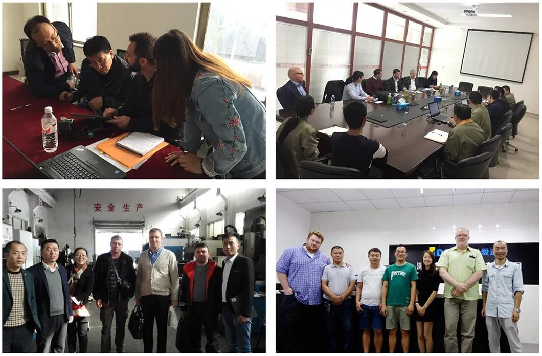 Global Customers Visit Factory