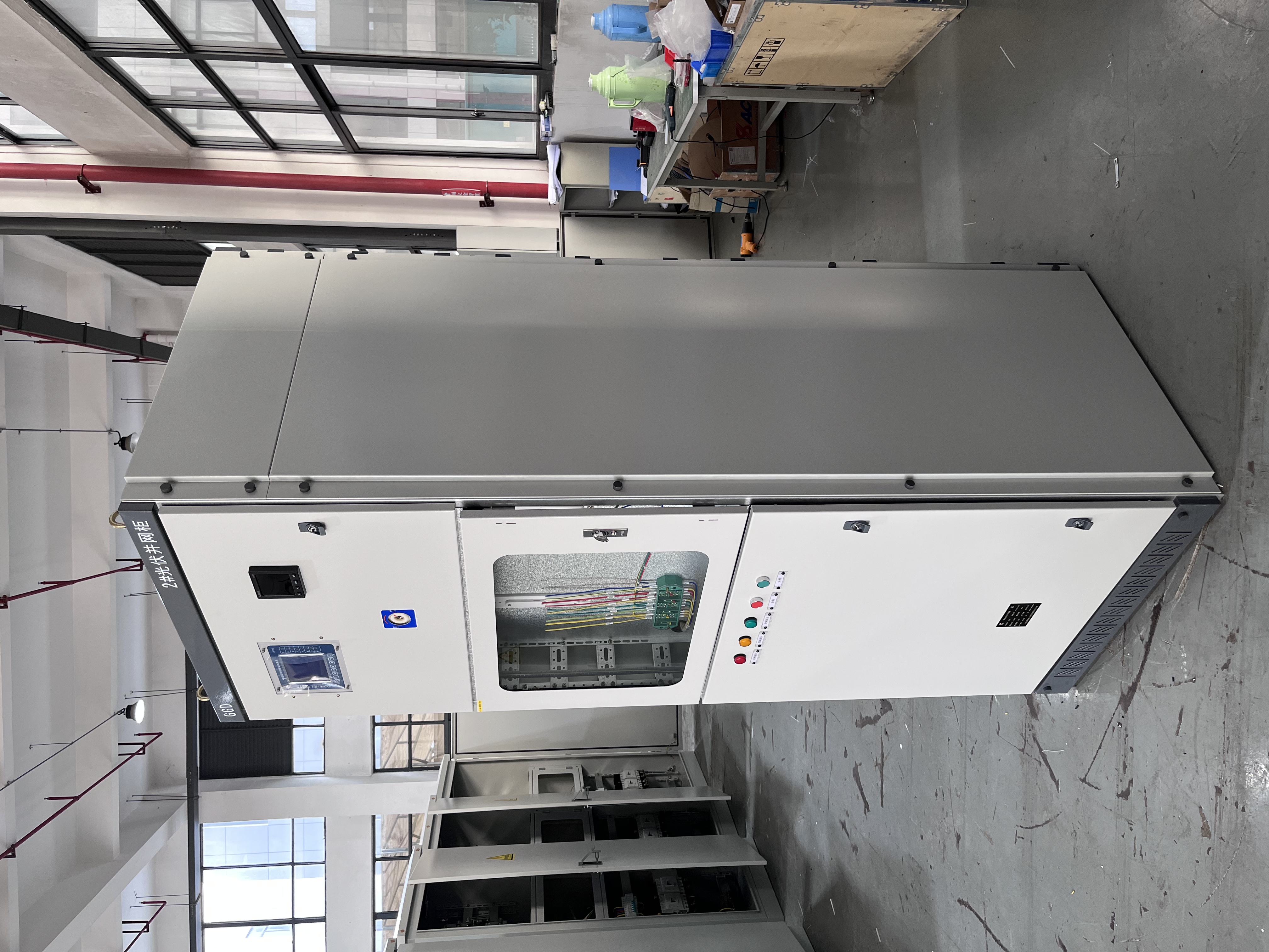 HUITUO 350kw 400kw Solar Combiner Box Distribution Box IP65 Waterproof SPD 400V 630A Commercial System CE Certified Anhui