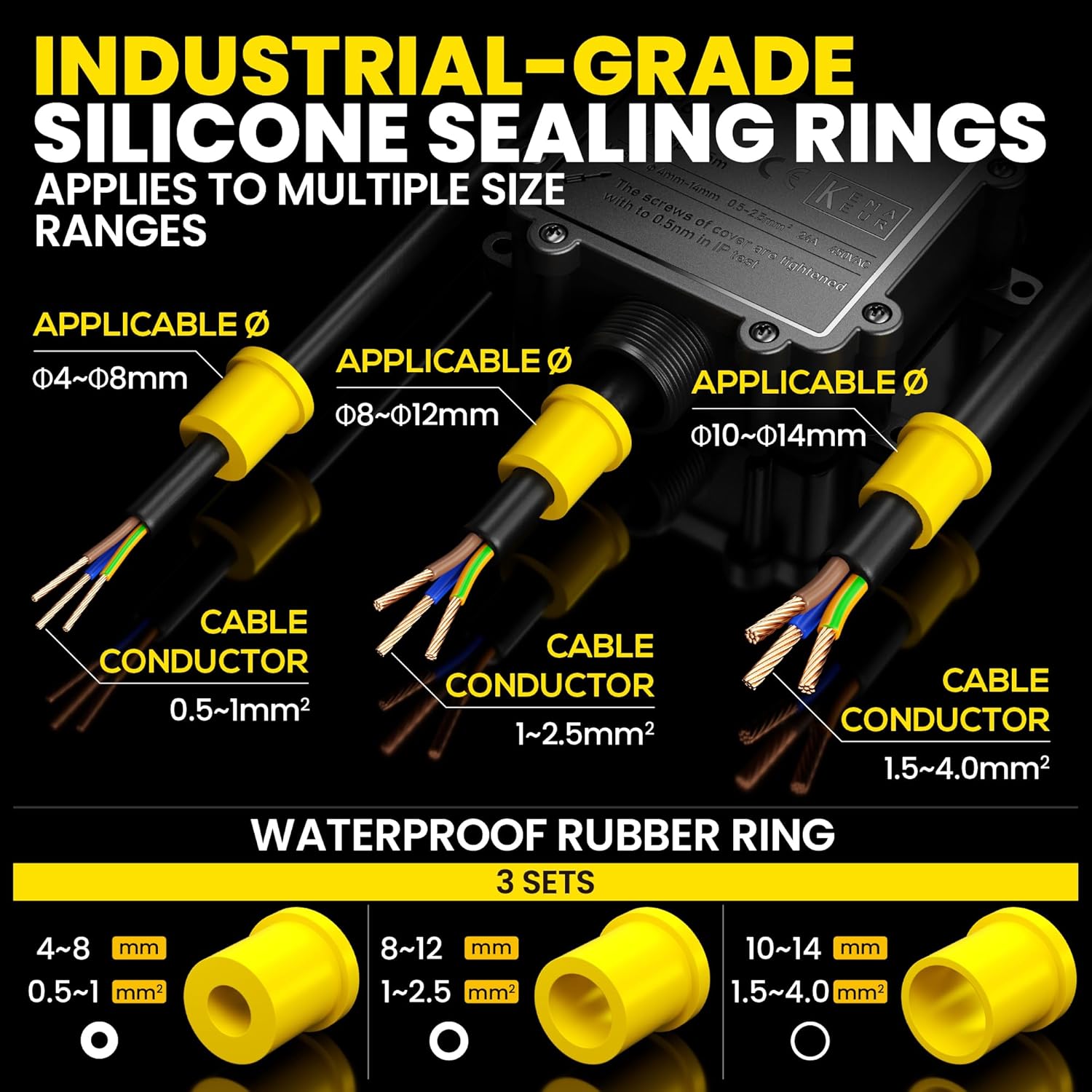 Silicone Gasket Sealing Rings