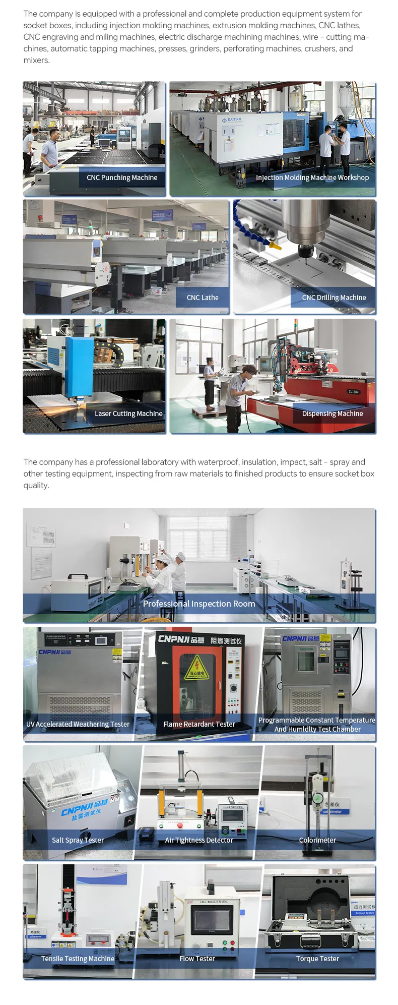IP65 Waterproof Power Distribution Box with MCB for Smart Factories