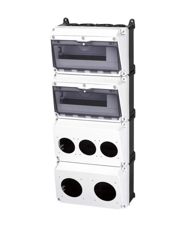Outdoor Waterproof Power Distribution Box Wall Mounted Industrial Plug Socket Box