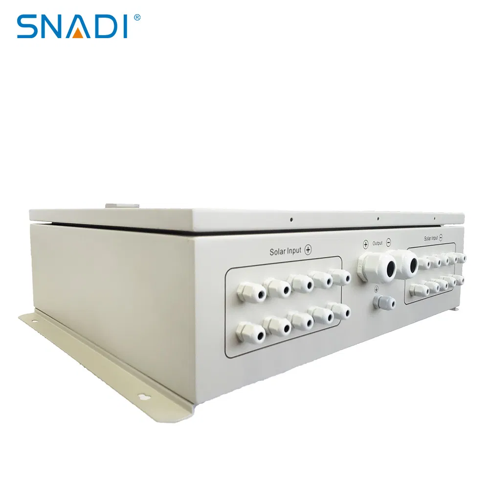 Waterproof IP65 PV Solar Array Combiner Box Power 3 Phases Distribution Box