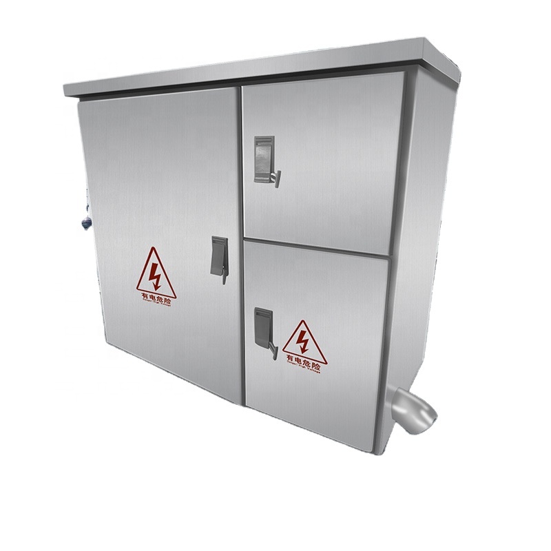 Stainless Steel Integrated Three-in-One Distribution Box JP Cabinet Rural Network Measurement Incoming/Outgoing Lines Made China