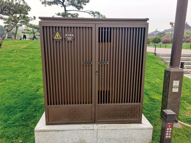 Wall Mount Electrical Power Distribution Box Compact Design for Residential and Commercial Use